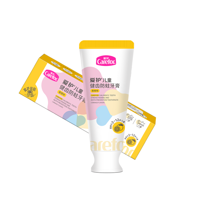 愛(ài)護(hù)兒童健齒防蛀牙膏（香橙味）